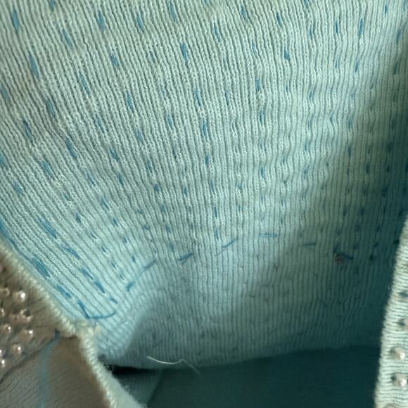 Vintage‎ The Promise Sequin Beaded Cami Mermaid Clubwear Mermaid Rave Top Sz XS - Picture 6 of 15